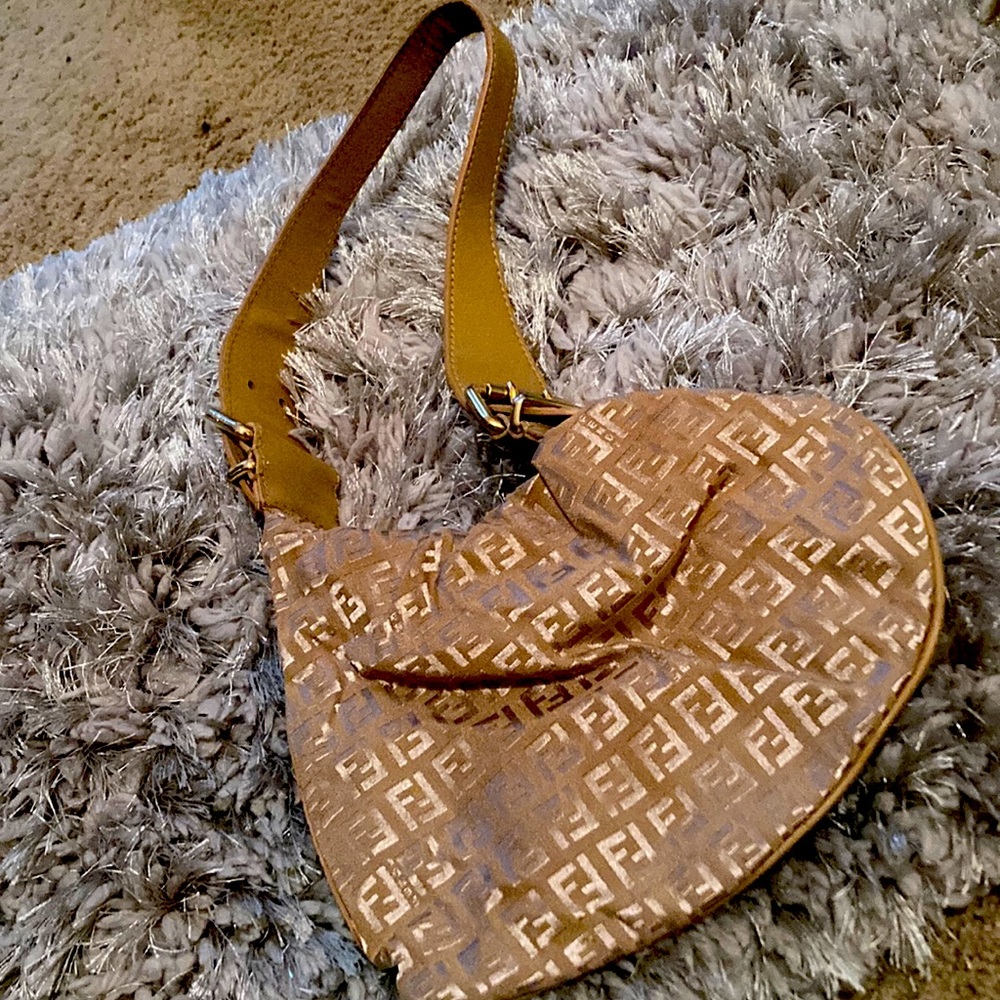 Vintage Fendi Zucchino Oyster bag